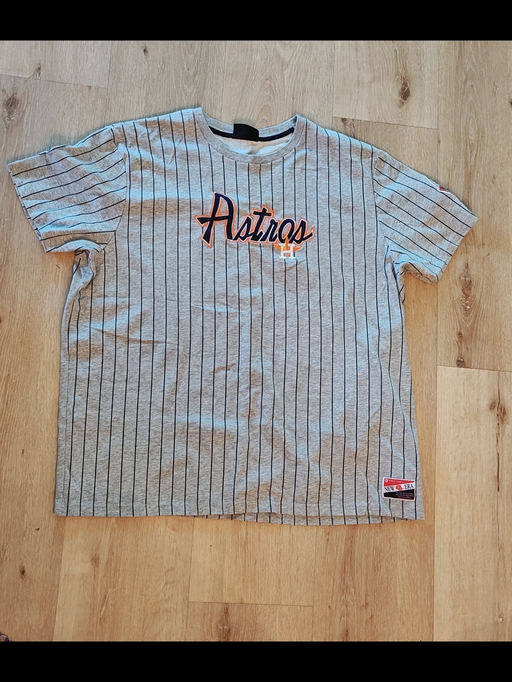 MLB Houston Astros Majestic Vintage Jersey Style T-Shirt 3XL Made in USA